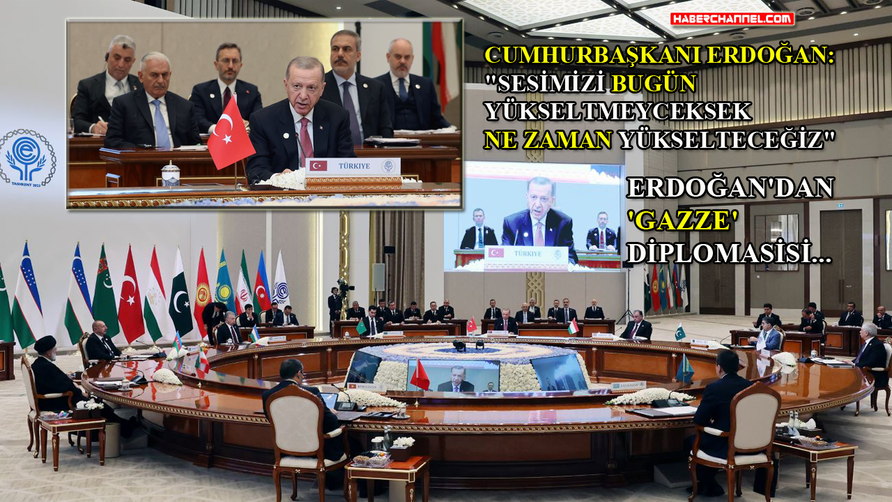 Cumhurbaşkanı Erdoğan, Ekonomik İşbirliği Toplantısı'nda konuştu