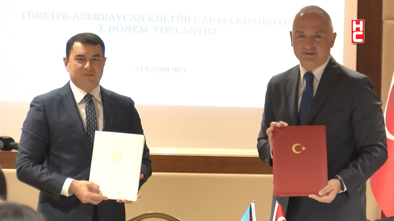 Türkiye ve Azerbaycan arasında kültürel iş birliği anlaşması...