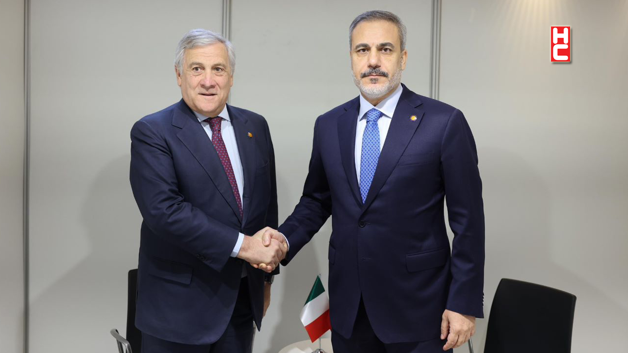 Bakan Hakan Fidan, İspanya'da İtalyan mevkidaşı Antonio Tajani ile görüştü