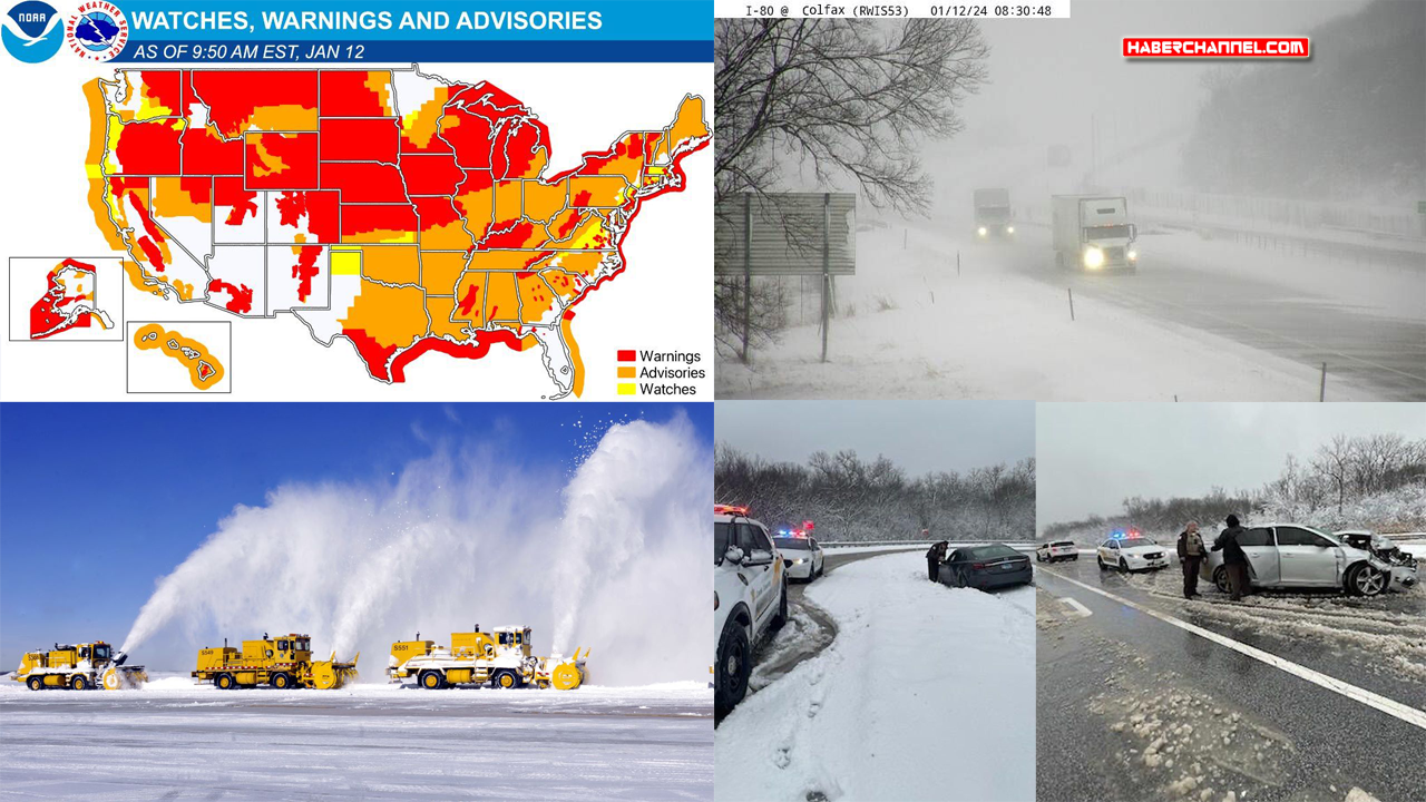 ABD kar fırtınasının etkisinde: "2 kişi öldü"