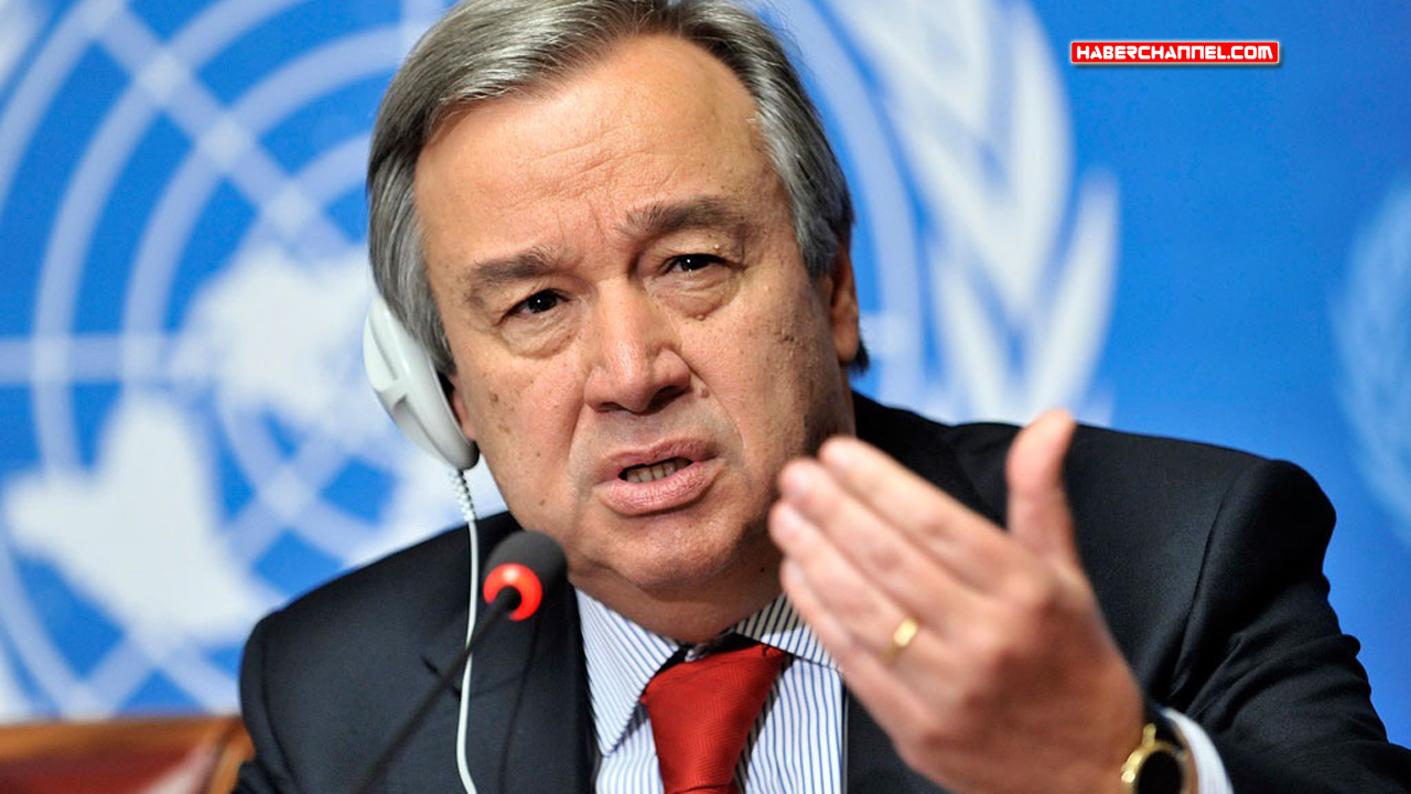 Guterres: "Filistin halkının devlet kurma hakkı herkes tarafından tanınmalıdır"