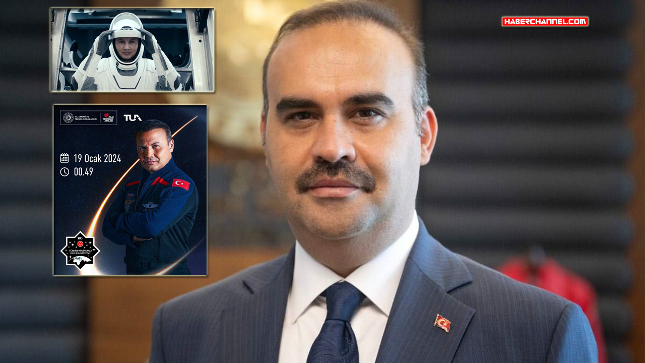 Bakan Kacır: "İlk astronotumuz Alper Gezeravcı'nın da yer alacağı fırlatma ertelendi"