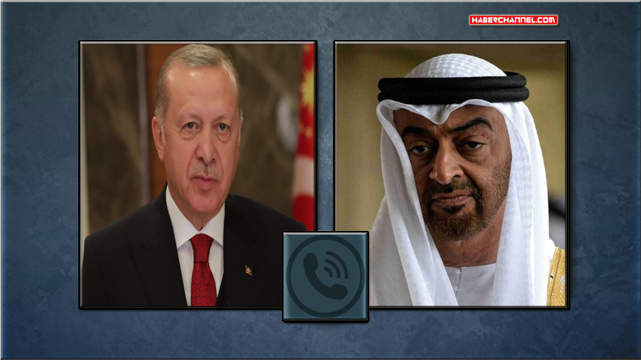 Cumhurbaşkanı Erdoğan, BAE Devlet Başkanıyla telefonda görüştü...