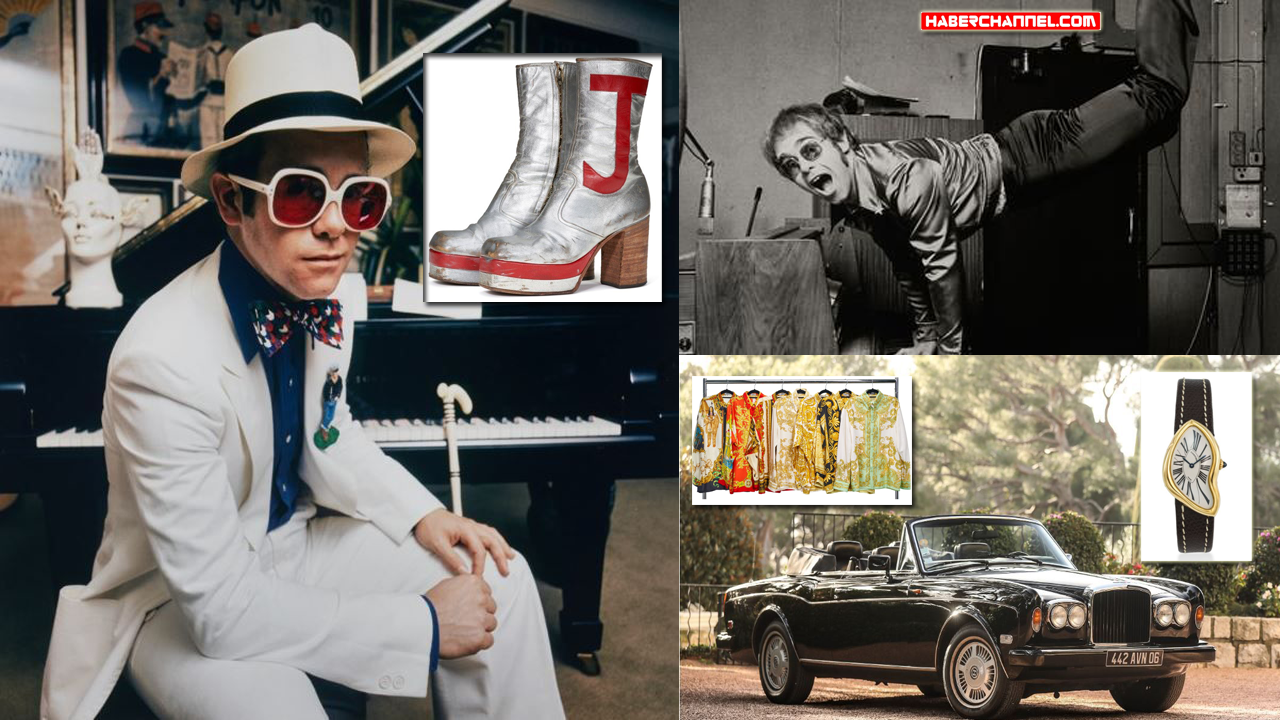 Elton John’un eşyaları açık artırmada satışa çıkıyor!...