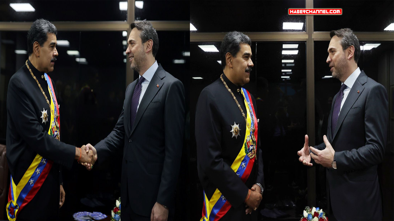 Enerji Bakanı Bayraktar, Venezuela Devlet Başkanı Maduro ile görüştü