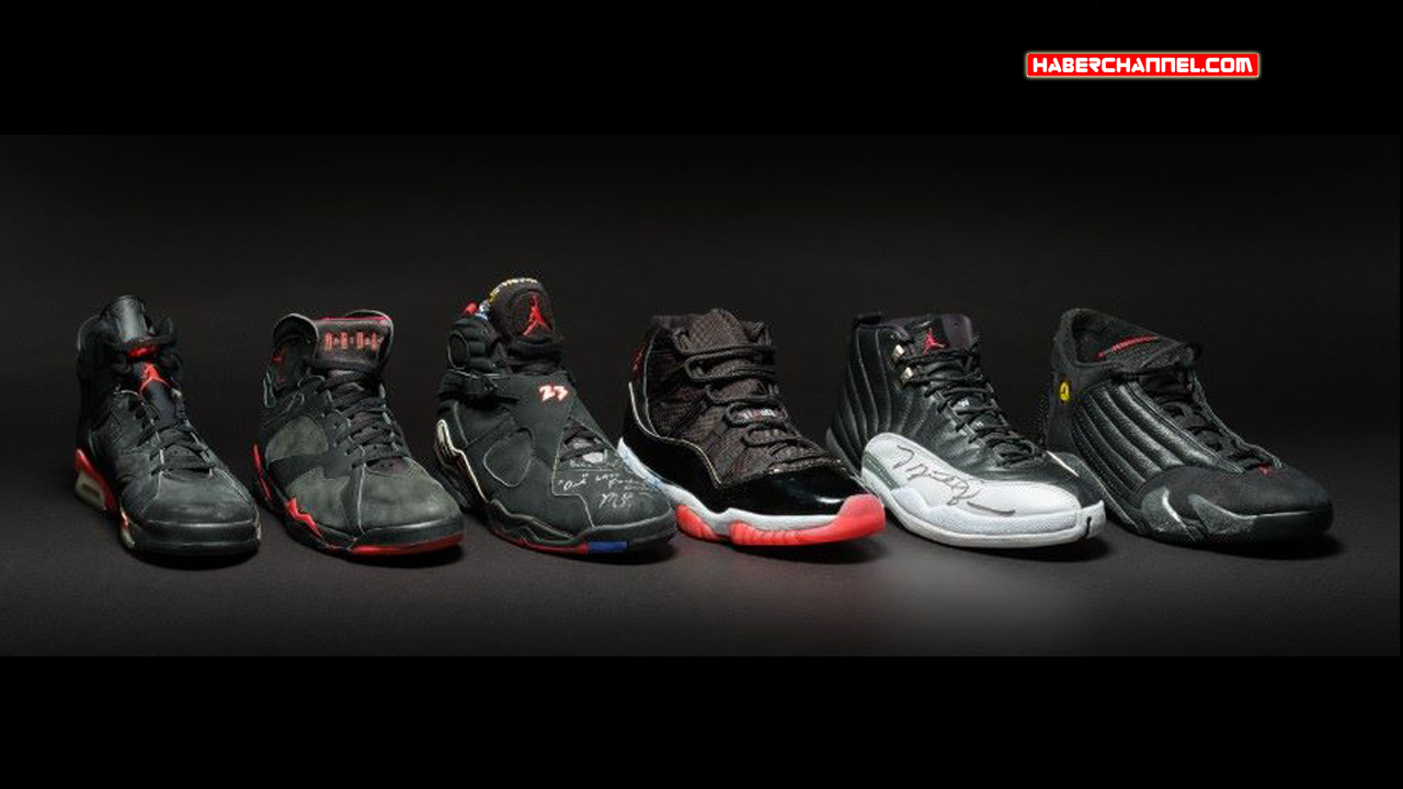 Michael Jordan’un spor ayakkabıları açık artırmada rekor fiyata satıldı!