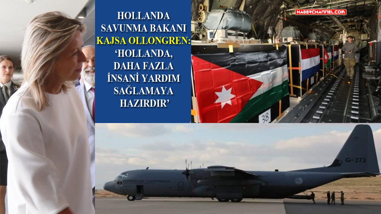 Hollanda ve Ürdün, Gazze’ye havadan yardım sağladı...