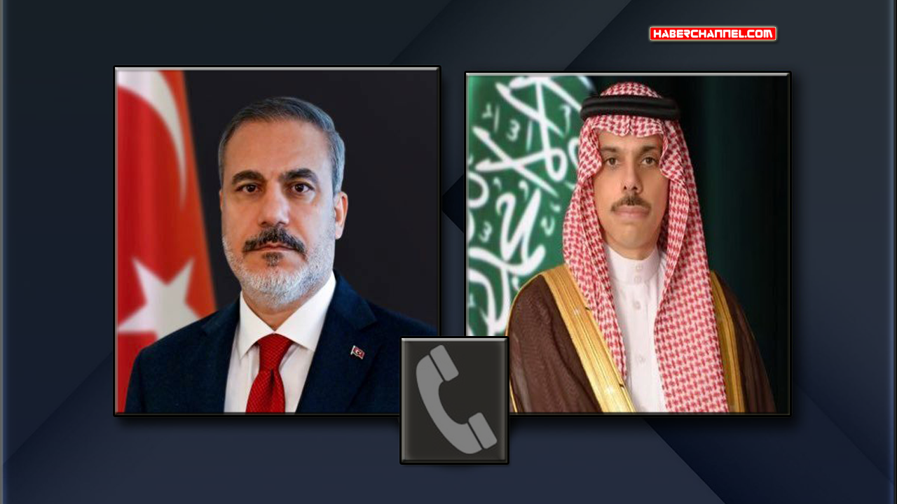 Bakan Hakan Fidan, Suudi mevkidaşı Prens Faysal Al Suud ile görüştü