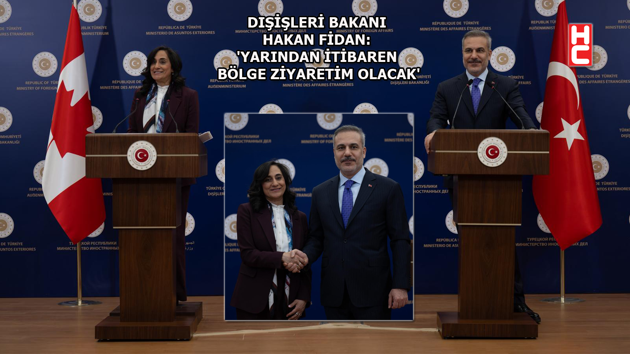 Bakan Hakan Fidan, Kanadalı mevkidaşı Anita Anand ile ortak basın toplantısında konuştu