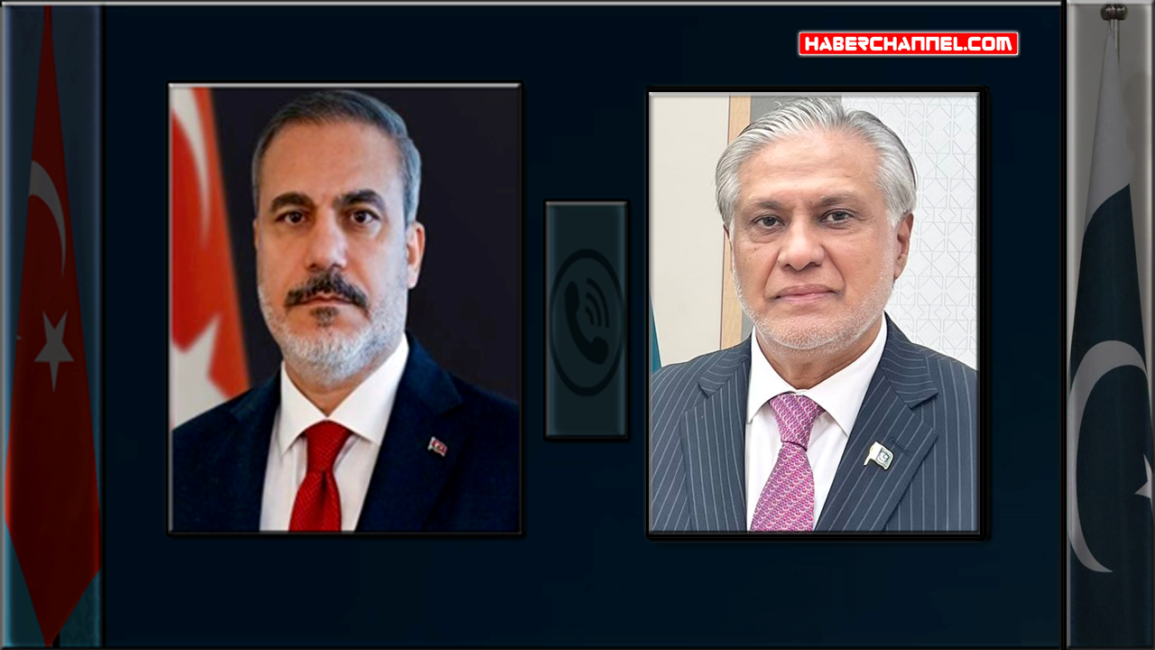 Bakan Hakan Fidan, Pakistanlı mevkidaşı Ishaq Dar ile görüştü