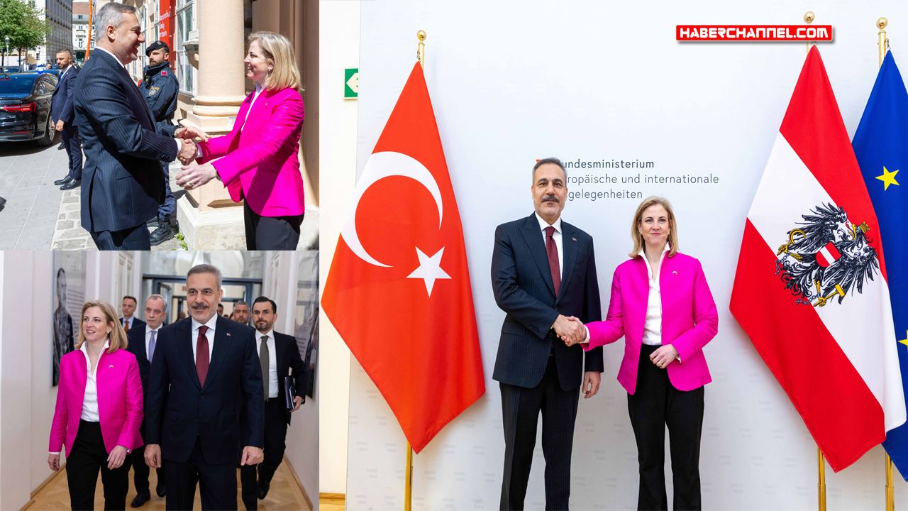 Bakan Hakan Fidan, Avusturyalı mevkidaşı Beate Meinl-Reisinger ile görüştü