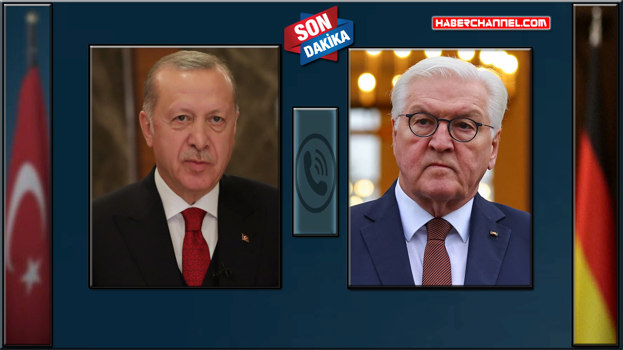 Cumhurbaşkanı Erdoğan, Alman mevkidaşı Frank-Walter Steinmeier ile görüştü