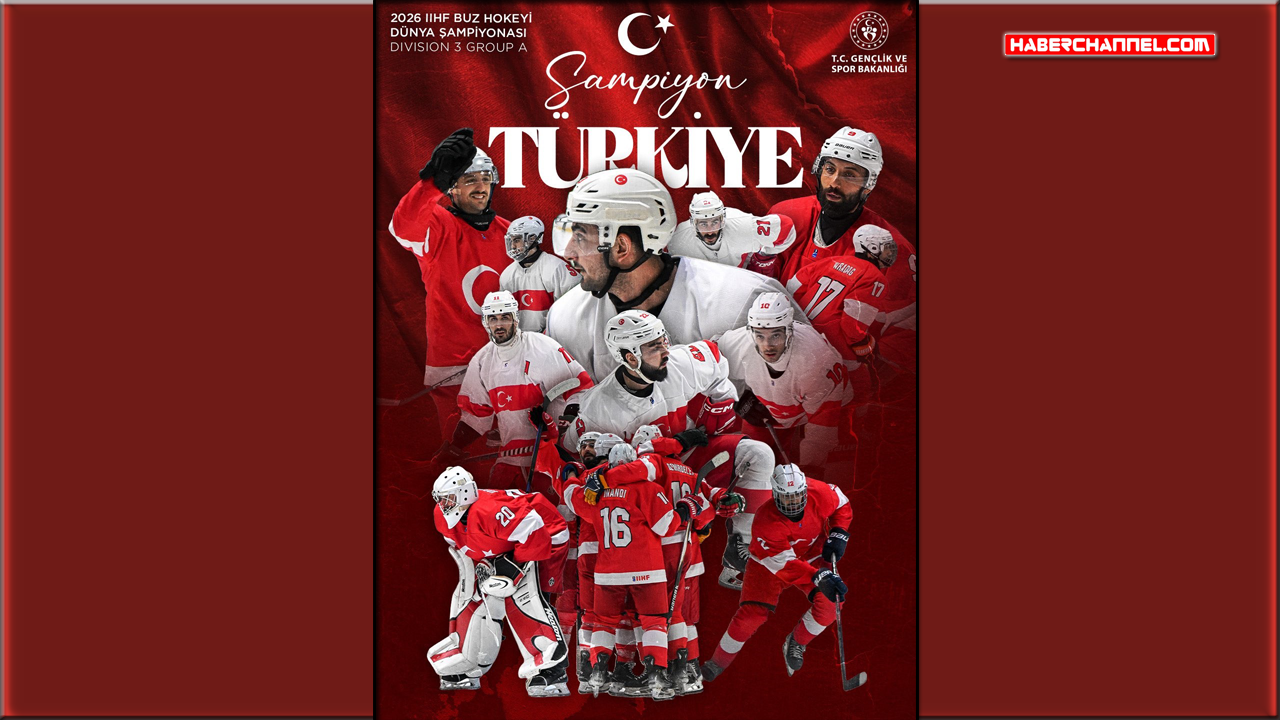 Buz hokeyinde Türkiye altın madalya kazandı...