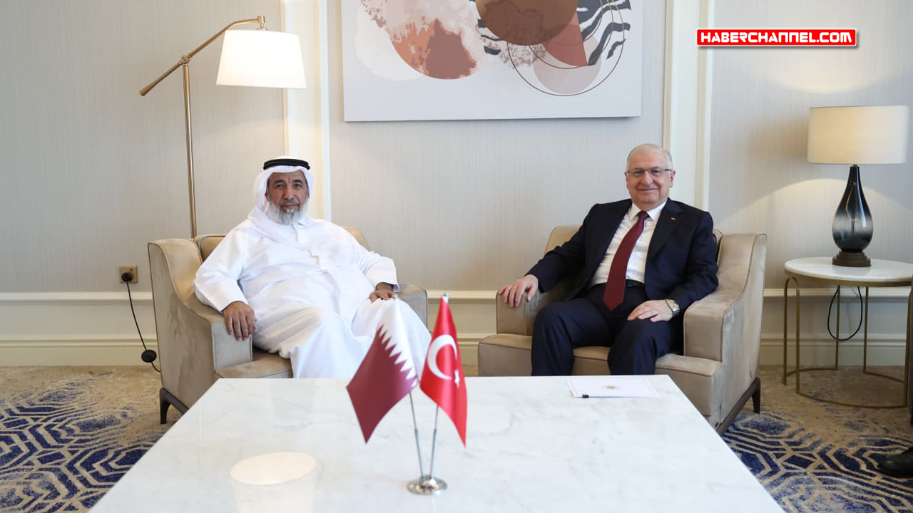 Bakan Yaşar Güler, Katar Evkaf ve Şeriye Bakanı Al Ghanem ile görüştü