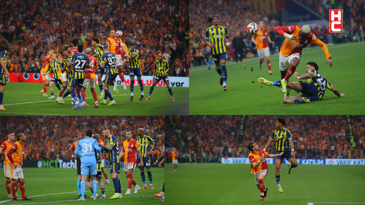 Süper Lig: Galatasaray, sahasında Fenerbahçe'yi 3-0 yendi