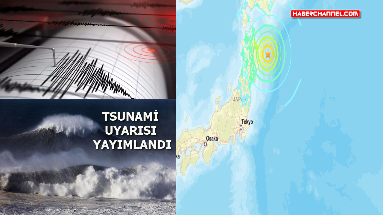 Japonya’da 7.4 büyüklüğünde deprem! Tsunami uyarısı yapıldı