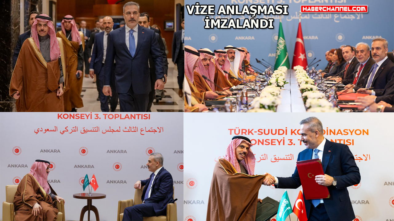 Bakan Hakan Fidan, Suudi mevkidaşı Prens Faysal ile Ankara'da görüştü