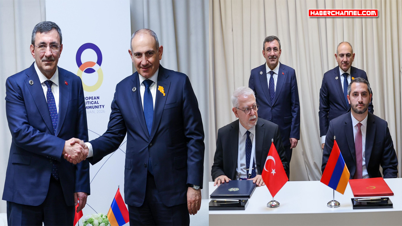 Cumhurbaşkanı Yardımcısı Cevdet Yılmaz, Ermenistan Başbakanı Nikol Paşinyan ile görüştü