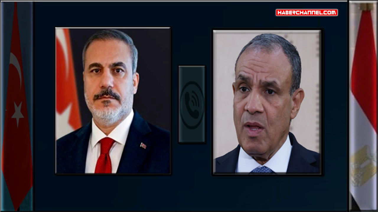 Bakan Hakan Fidan, Mısırlı mevkidaşı Bedir Abdulati ile telefonda görüştü