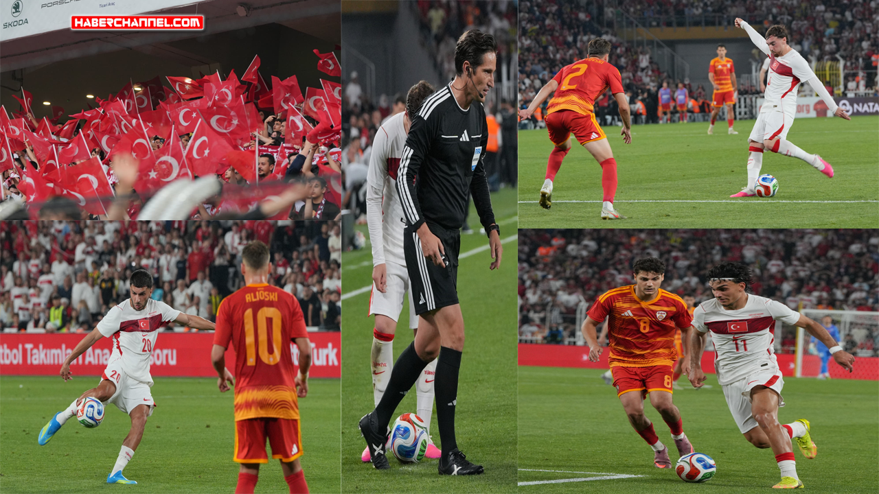 Dünya Kupası hazırlık maçı: Türkiye - Kuzey Makedonya: 4-0