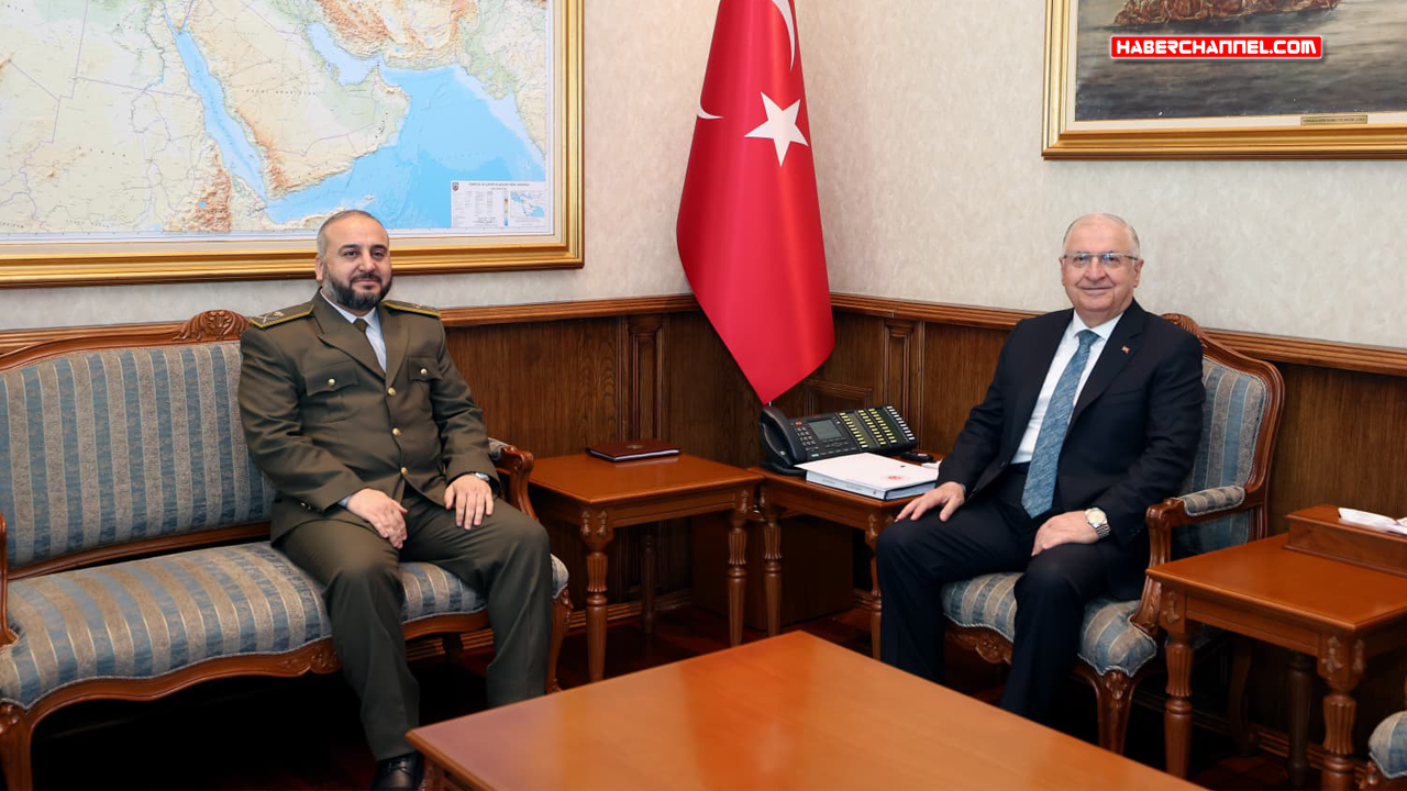 Bakan Yaşar Güler, Suriyeli mevkidaşı Ebu Kasra ile bir araya geldi