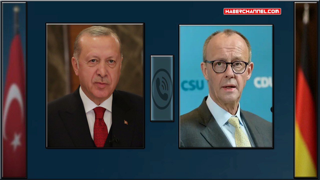 Cumhurbaşkanı Erdoğan, Almanya Şansölyesi Friedrich Merz ile görüştü