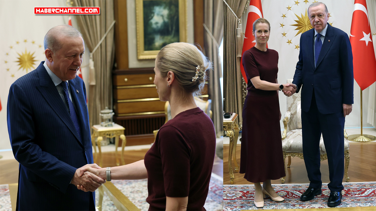 Cumhurbaşkanı Erdoğan, AB Yüksek Temsilcisi Kaja Kallas'ı kabul etti