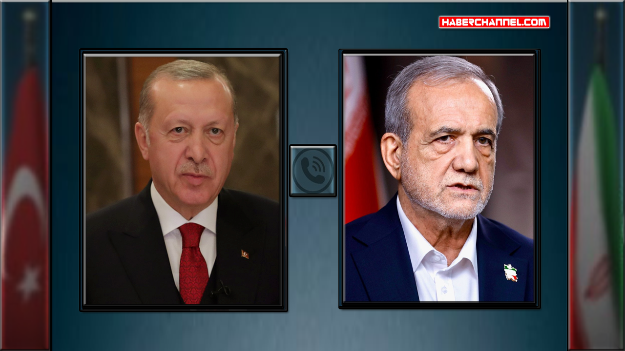 Cumhurbaşkanı Erdoğan, İranlı mevkidaşı Mesud Pezeşkiyan ile telefonda görüştü