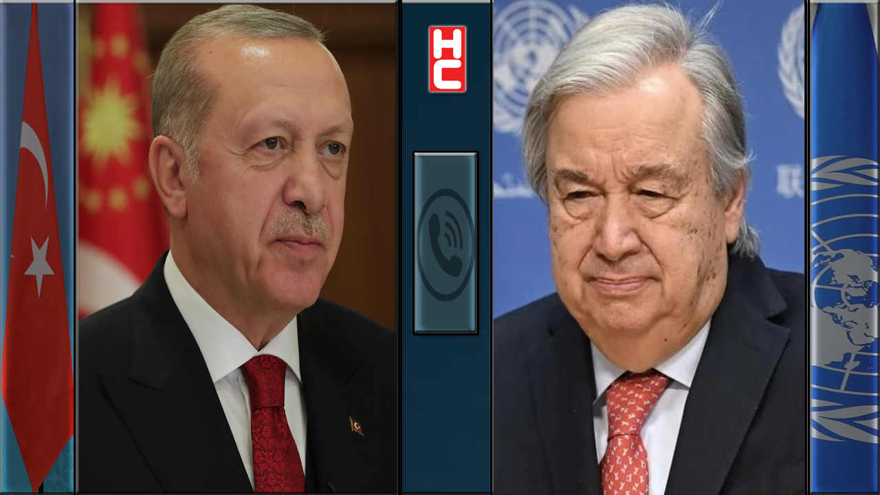 Cumhurbaşkanı Erdoğan, BM Genel Sekreteri Guterres ile görüştü