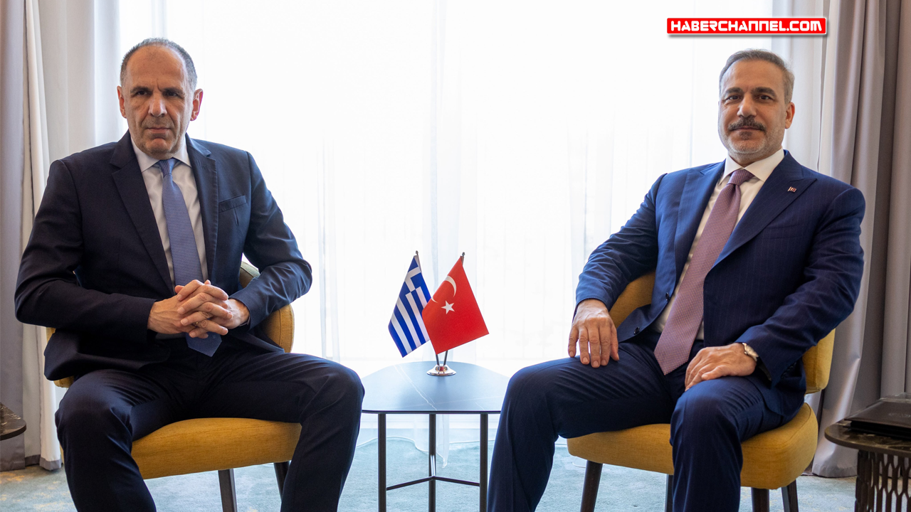 Bakan Hakan Fidan, Yunan mevkidaşı Giorgos Gerapetritis ile görüştü