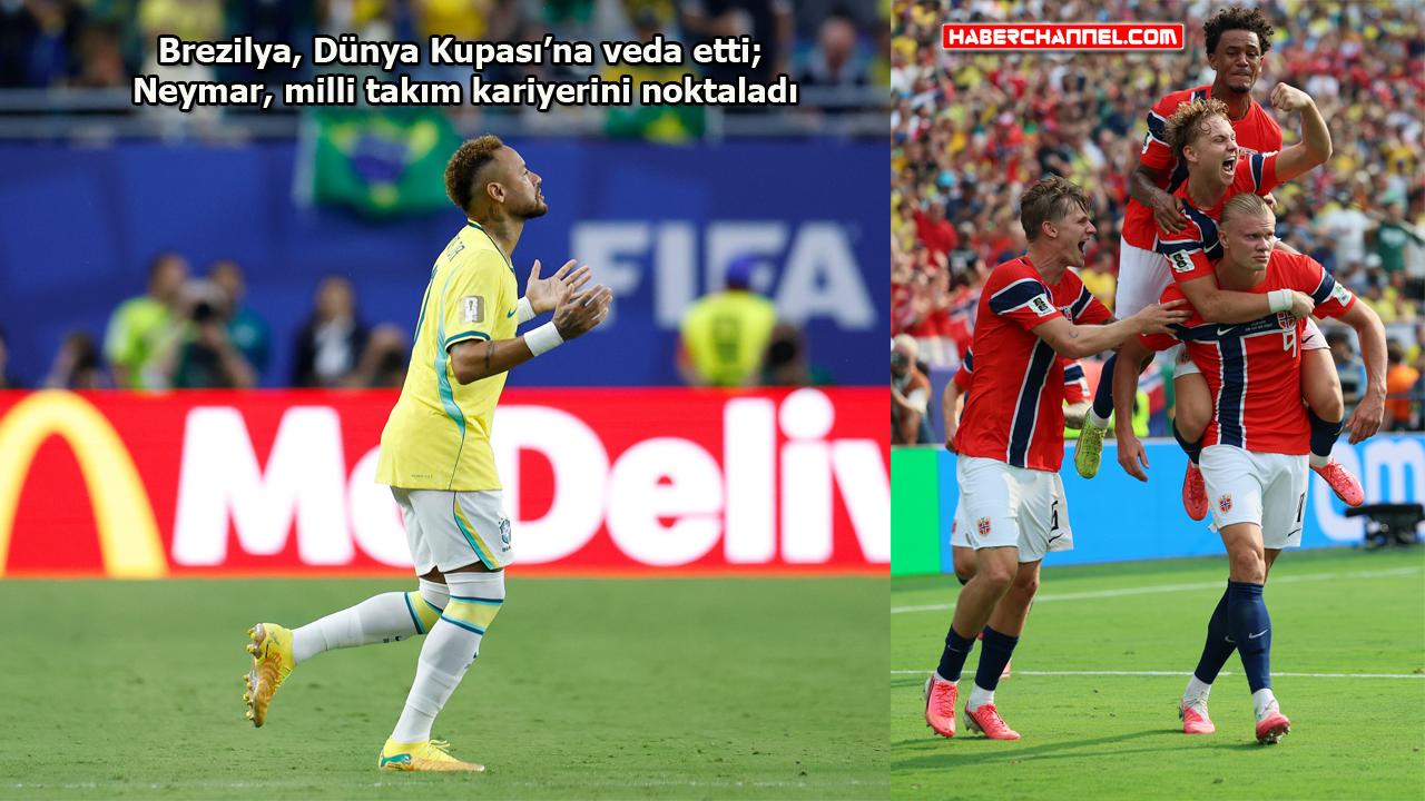 FIFA 2026 Dünya Kupası Son 16 Turu: Brezilya - Norveç: 1-2