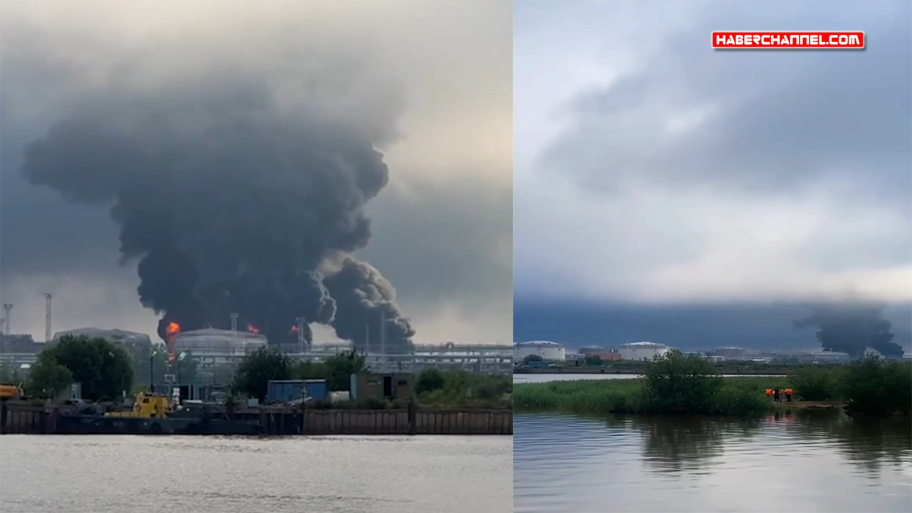 Rusya’da petrol terminaline 'İHA' saldırısı düzenlendi
