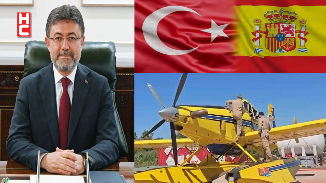 Bakan İbrahim Yumaklı: "İspanya için 2 yangın söndürme uçağı görevlendirdik"