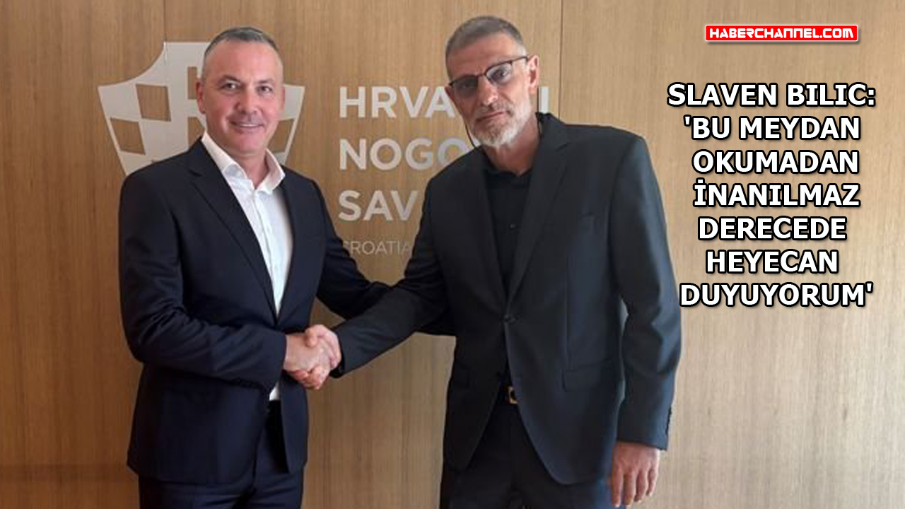Hırvatistan Milli Takımı’nın yeni teknik direktörü Slaven Bilic oldu