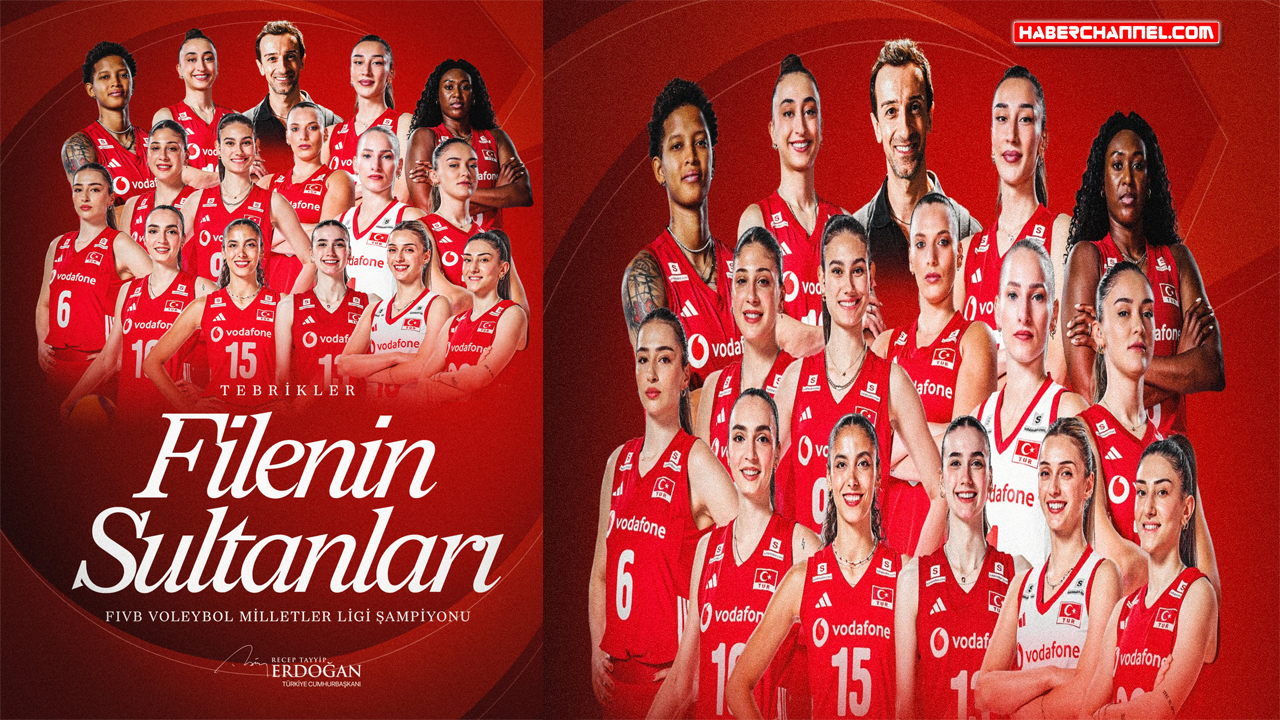 Cumhurbaşkanı Erdoğan, A Milli Kadın Voleybol Takımı'nı tebrik etti