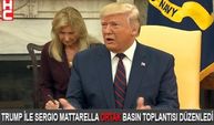 Trump ile Sergio Mattarella Ortak Basın Toplantısı Düzenledi