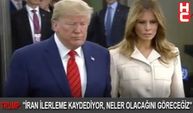 TRUMP: "İRAN İLERLEME KAYDEDİYOR, NELER OLACAĞINI GÖRECEĞİZ"