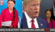 GENÇ İKLİM AKTİVİSTİ THUNBERG'DEN LİDERLERE SERT ÇIKIŞ