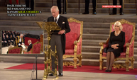 Kral 3. Charles İngiliz parlamentosunda ilk kez konuşmasını yaptı