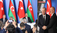 Aliyev ile Erdoğan ortak basın toplantı düzenledi...