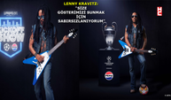 PEPSI: "Lenny Kravitz UEFA Şampiyonlar Ligi finali açılış gösterisini sallayacak"