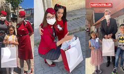 THY Kabin memurlarından kimsesiz çocuklara bayram hediyesi