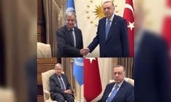 Cumhurbaşkanı Erdoğan, BM Genel Sekreteri Guterres'i kabul etti