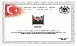 MSB: "Pençe-Yıldırım bölgesinde 1 asker şehit"