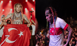 6ix9ine, Türk Bayrağı ile dünyaya mesaj verdi!..