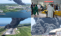 Küba’da petrol tesisinde yangın!..
