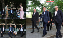 Cumhurbaşkanı Erdoğan, Central Park’ta yürüyüş yaptı...