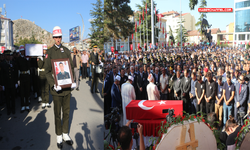 Şehit Astsubay Ağıl, Tokat'ta son yolculuğuna uğurlandı...