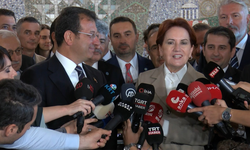 Akşener, İmamoğlu'nu ziyaret etti...