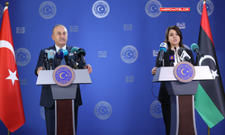 Dışişleri Bakanı Çavuşoğlu Libya'da mevkidaşıyla ortak basın toplantısı düzenledi